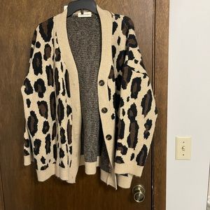 Goodnight Macaroon Animal Print Sweater